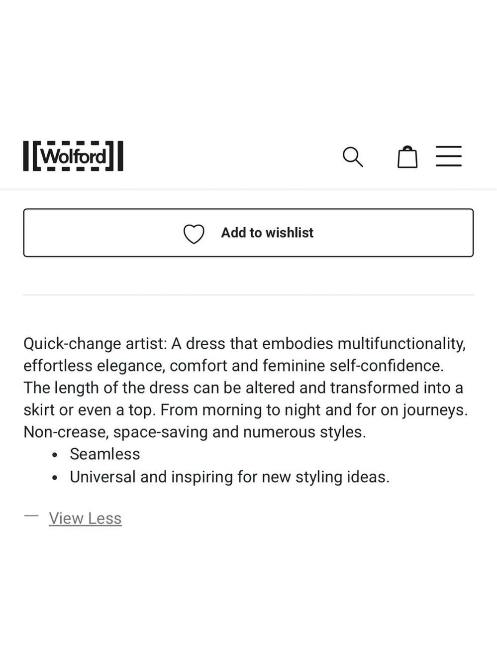 NWT Wolford Fatal Strapless Dress Dazzling Blue M - Picture 3 of 6
